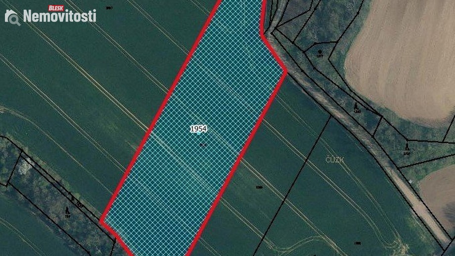 Prodej pole 10 751 m², Vysoká