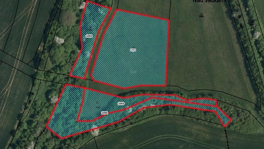 Prodej zemědělská půda, 7 584 m² - Žlebské Chvalovice