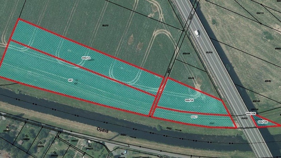 Prodej zemědělská půda, 10 068 m² - Malé Hoštice