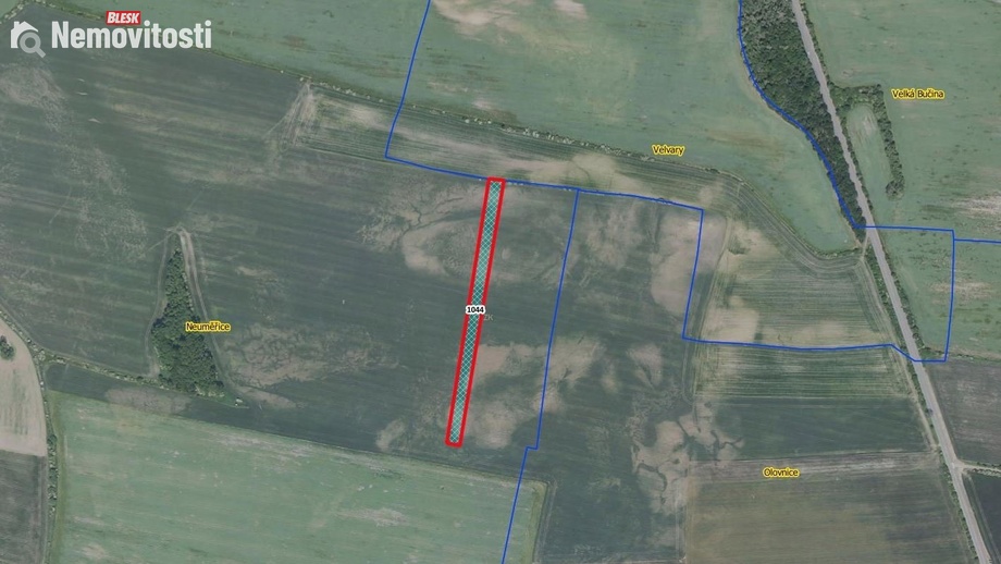 Prodej pole 7 525 m², Neuměřice