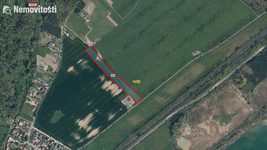 Prodej specifického pozemku 9 636 m², Dobříň