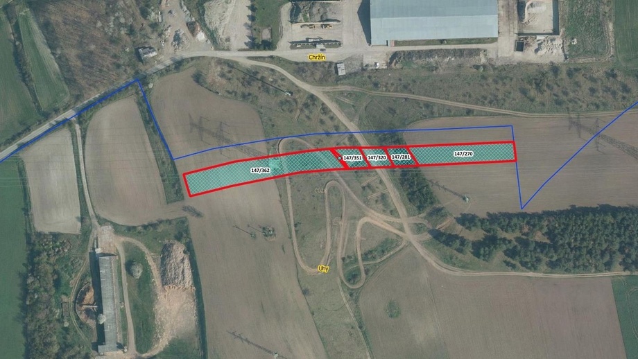 Prodej zemědělská půda, 5 708 m² - Uhy