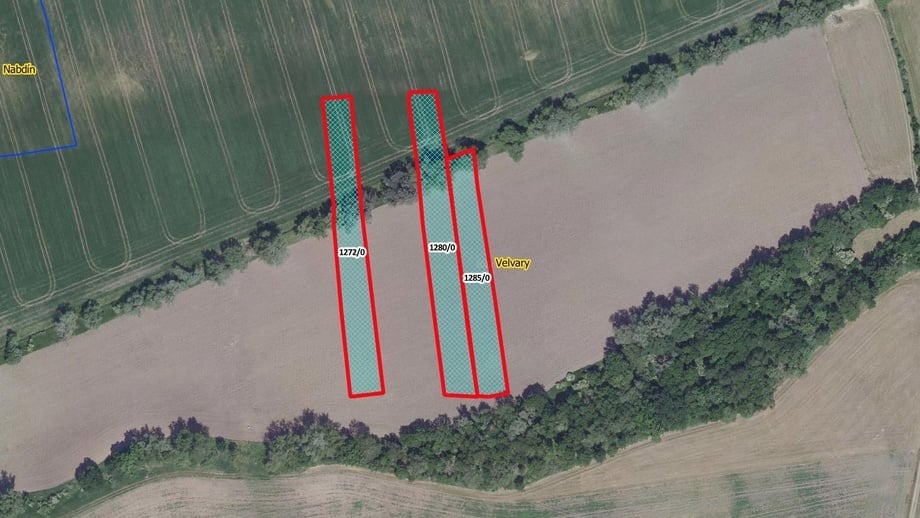 Prodej zemědělská půda, 4 807 m² - Velvary