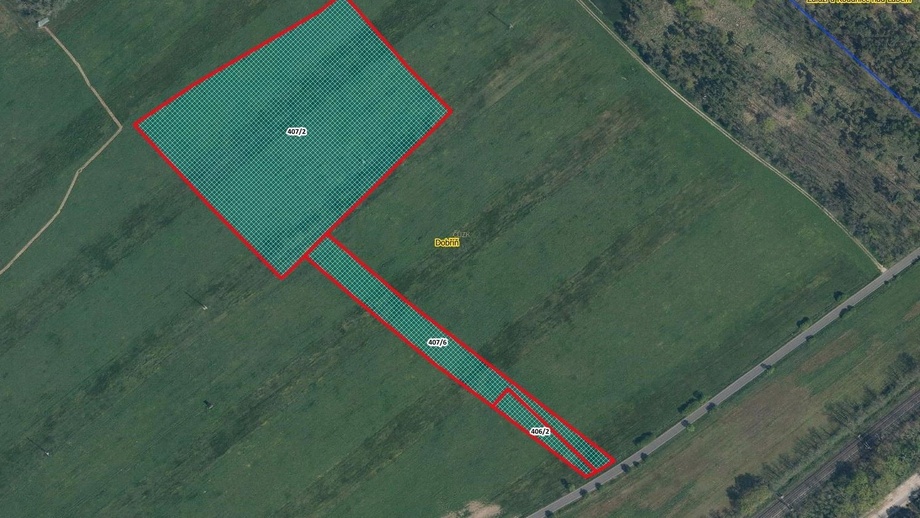 Prodej zemědělská půda, 23 921 m² - Dobříň