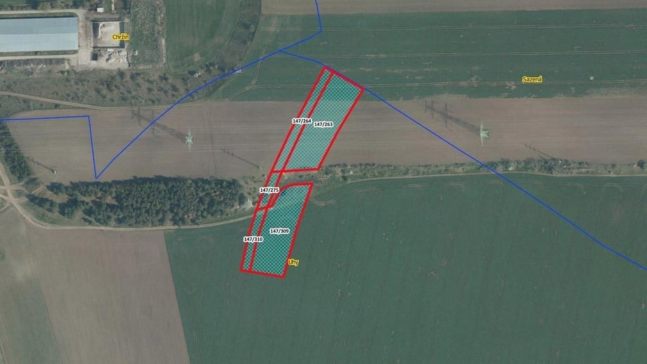 Prodej zemědělská půda, 11 994 m² - Uhy