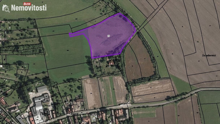 Prodej zahrady 10 761 m², Rožďalovice - Podolí