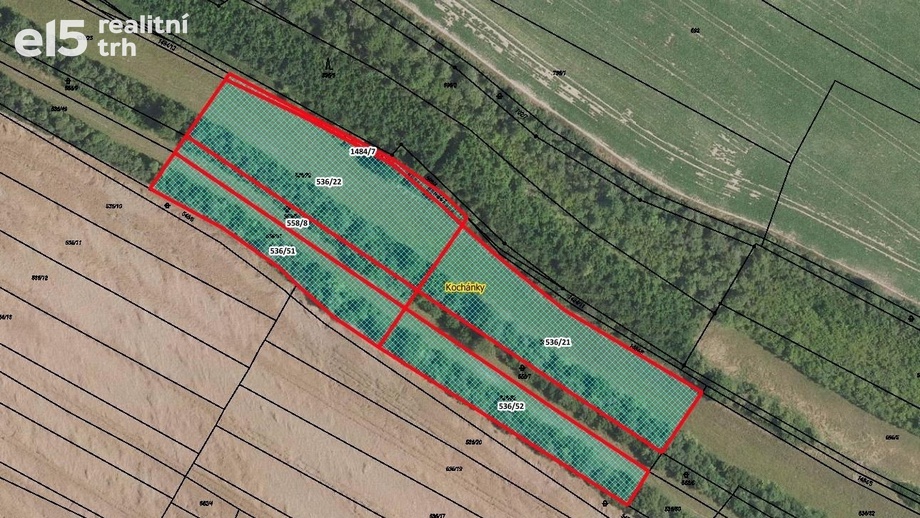 Prodej zemědělská půda, 10 351 m² - Kochánky
