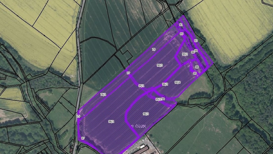 Prodej zemědělská půda, 80 846 m² - Úštěk - Kalovice