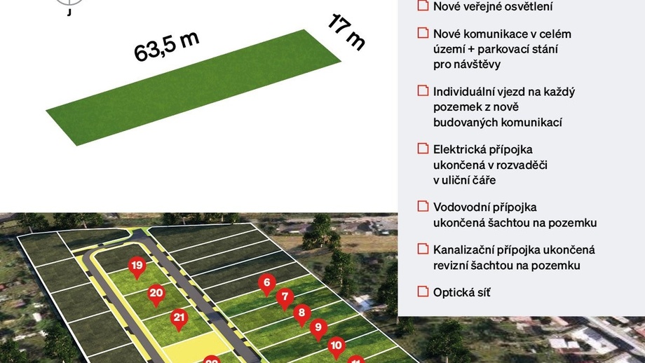 Prodej pozemky pro bydlení, 1 080 m² - Štarnov