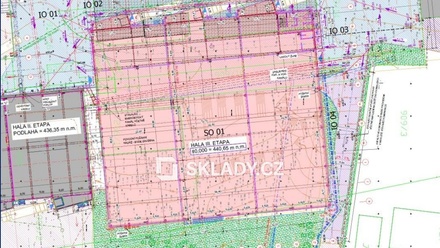 Pronájem skladu 5 000 m², Červený Kostelec