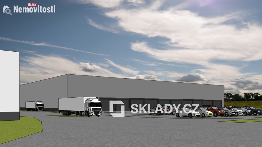 Pronájem skladu 1 250 m², Třebíč