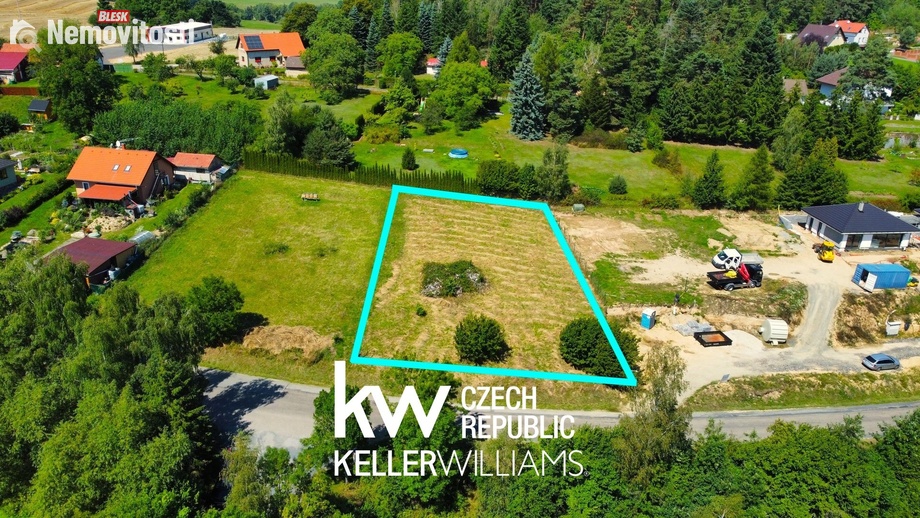Prodej stavebního pozemku 1 192 m², Vranovská Lhota
