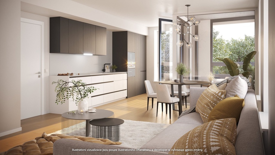 Prodej byty 2+kk, 51 m² - Praha 5