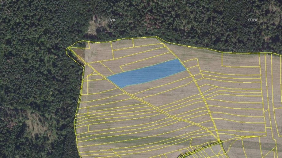 Prodej podílu 1/4 zemědělská půda, 3 202 m² - Tehov