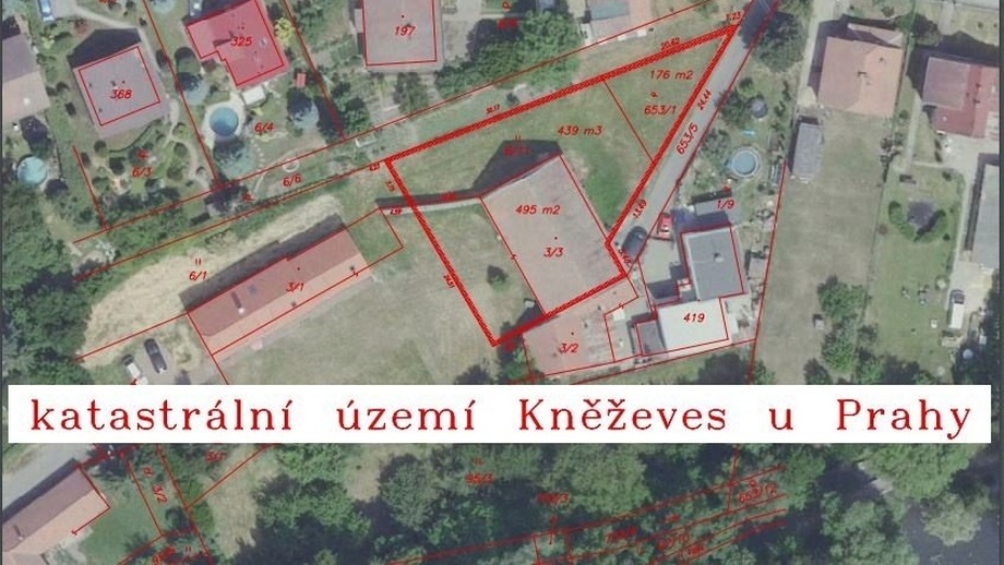 Prodej pozemky pro bydlení, 1 110 m² - Kněževes