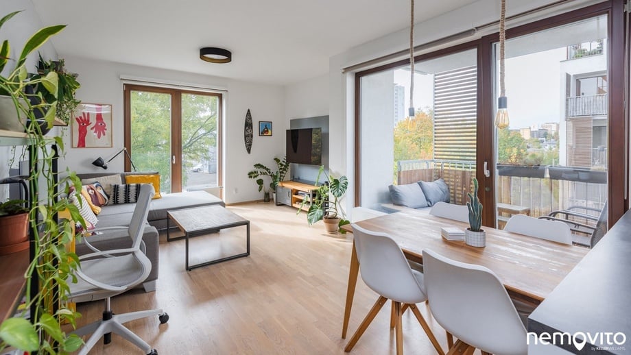 Pronájem byty 2+kk, 60 m² - Praha - Hrdlořezy