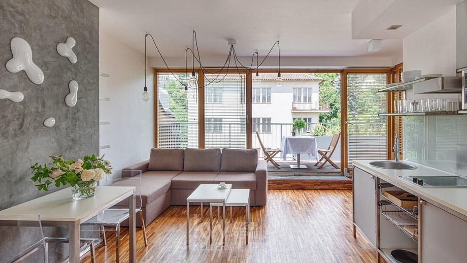 Pronájem byty 2+kk, 50 m² - Praha - Košíře