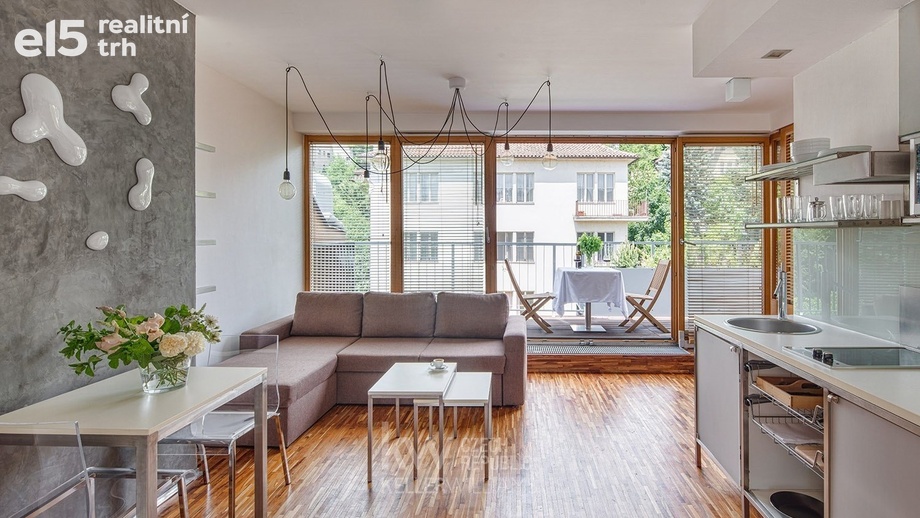 Pronájem byty 2+kk, 50 m² - Praha - Košíře