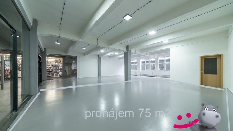 Pronájem obchodní prostory, 75 m² - Zlín