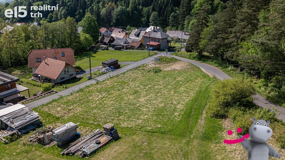 Prodej stavebního pozemku 1 385 m², Kateřinice