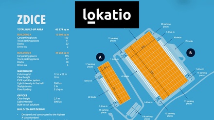 Pronájem skladu 5 000 m², Zdice