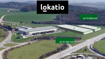 Pronájem skladu 19 910 m², Ostředek