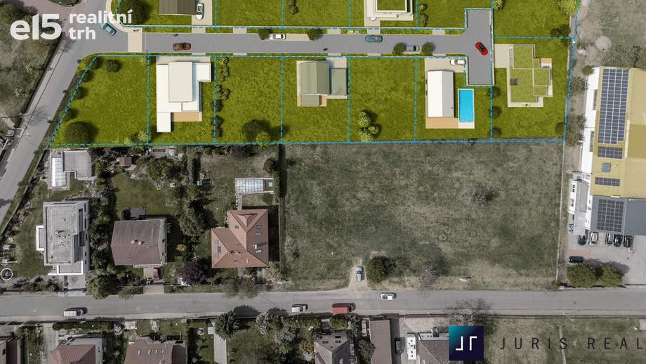 Prodej stavebního pozemku 508 m², Jesenice