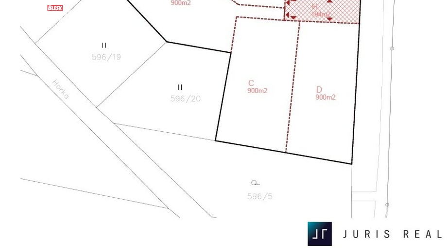 Prodej stavebního pozemku 900 m², Mukařov - Žernovka