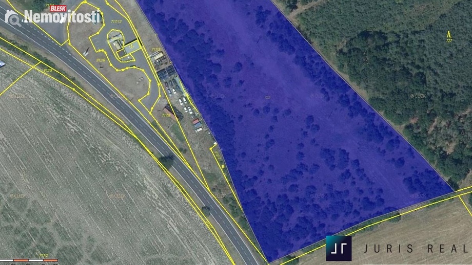 Pronájem pole 20 544 m², Štětí - Počeplice