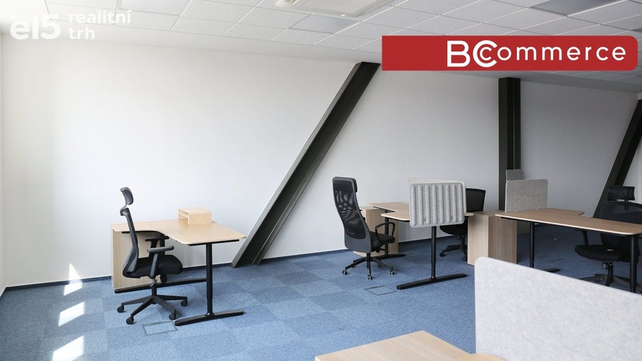 Pronájem kanceláře, 351 m² - Brno - Ponava