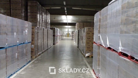 Pronájem skladu 500 m², Černožice