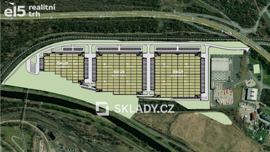 Pronájem skladu 16 300 m², Ostrava