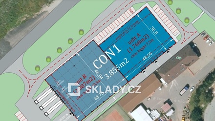 Pronájem skladu 1 000 m², Velké Meziříčí