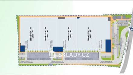 Pronájem skladu 3 980 m², Praha - Hostivař