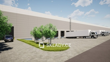 Pronájem skladu 19 000 m², Velký Osek