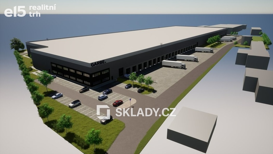 Pronájem skladu 19 000 m², Velký Osek