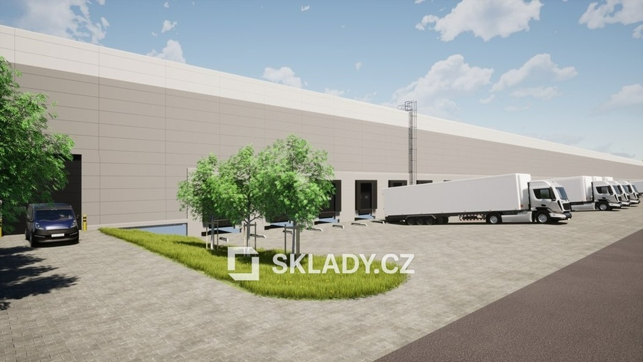 Pronájem skladu 16 581 m², Loděnice