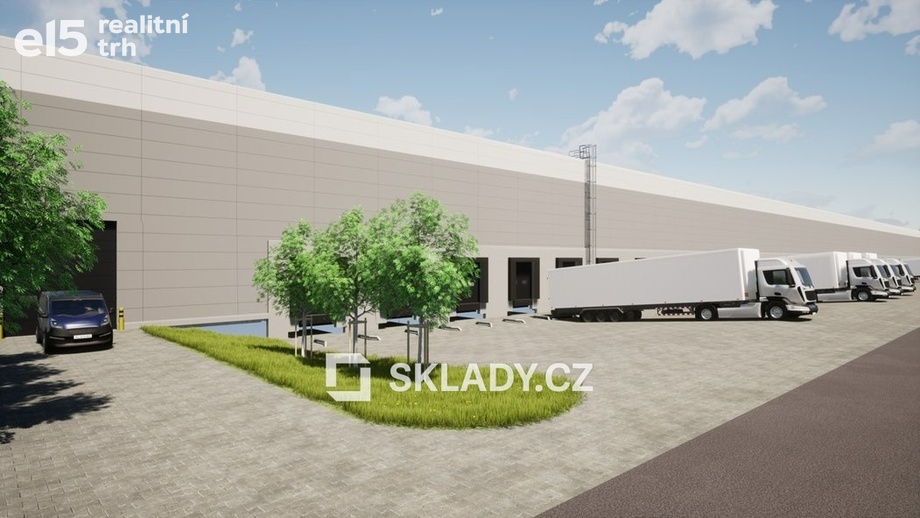 Pronájem skladu 16 581 m², Loděnice