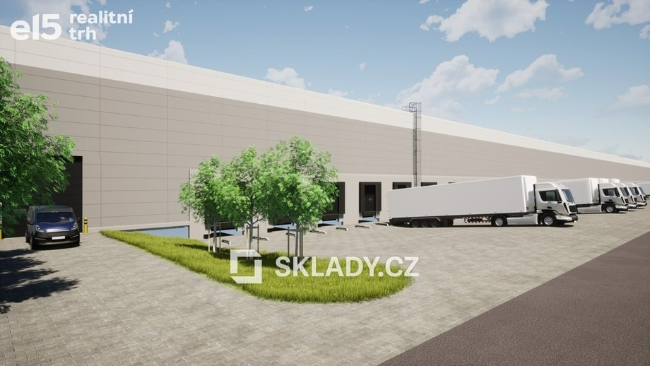 Pronájem sklady, 16 581 m² - Loděnice