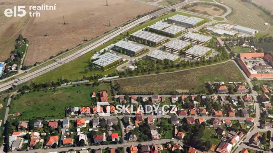 Pronájem sklady, 900 m² - Jinočany