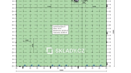 Pronájem skladu 8 000 m², Ostrava