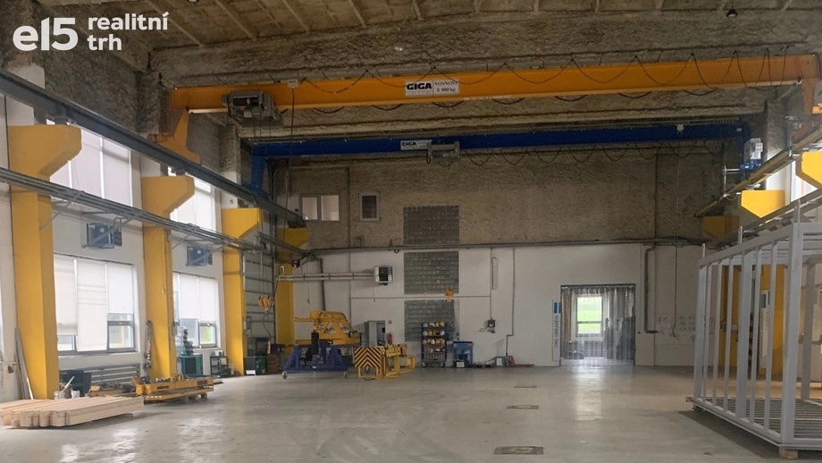 Pronájem výrobního prostoru 2 350 m², Liberec