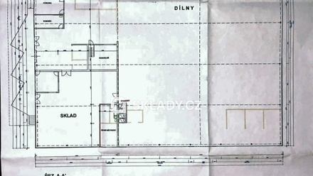 Pronájem skladu 2 435 m², Cheb