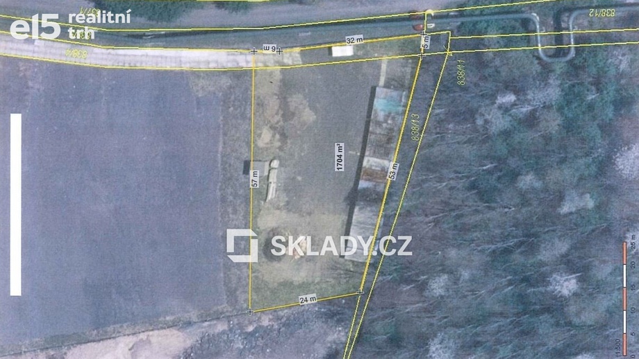 Pronájem pozemky pro komerční výstavbu, 1 700 m² - Teplice