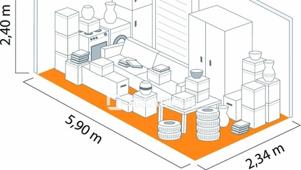 Pronájem skladu 14 m², Most