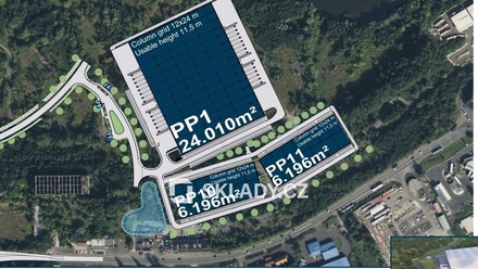 Pronájem skladu 6 100 m², Ústí nad Labem