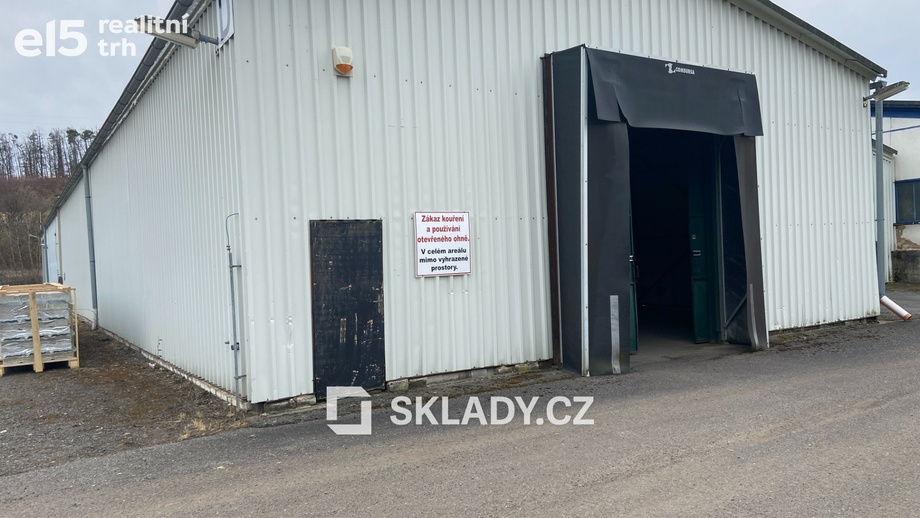 Pronájem skladu 1 318 m², Příbram