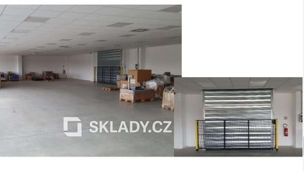 Pronájem skladu 2 700 m², Most