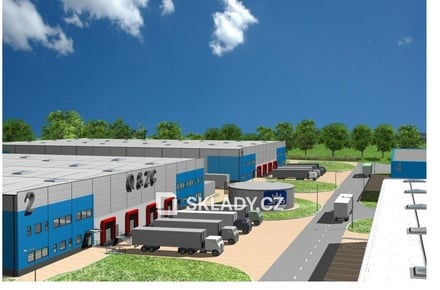 Pronájem skladu 5 400 m², Louny