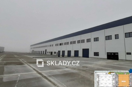Pronájem skladu 7 000 m², Nýřany